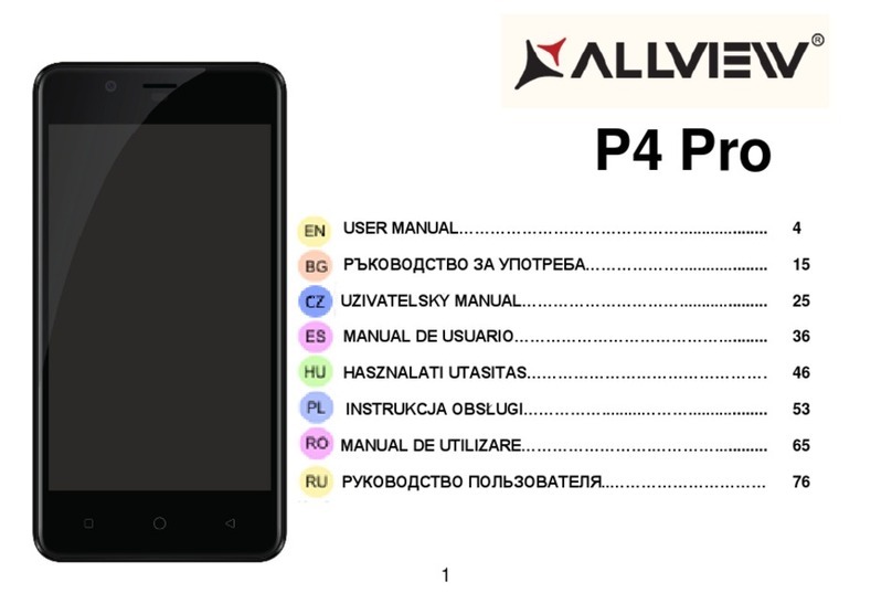 Allview P4 Pro User manual