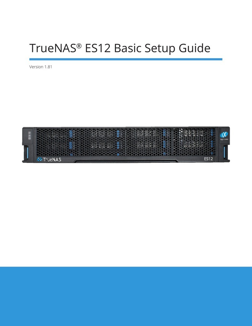 iXsystems TrueNAS ES12 Basic Setup Guide