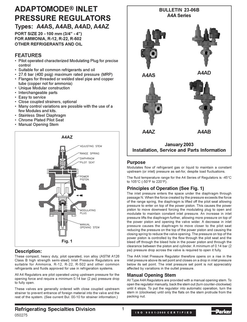 Parker ADAPTOMODE A4AS Guide
