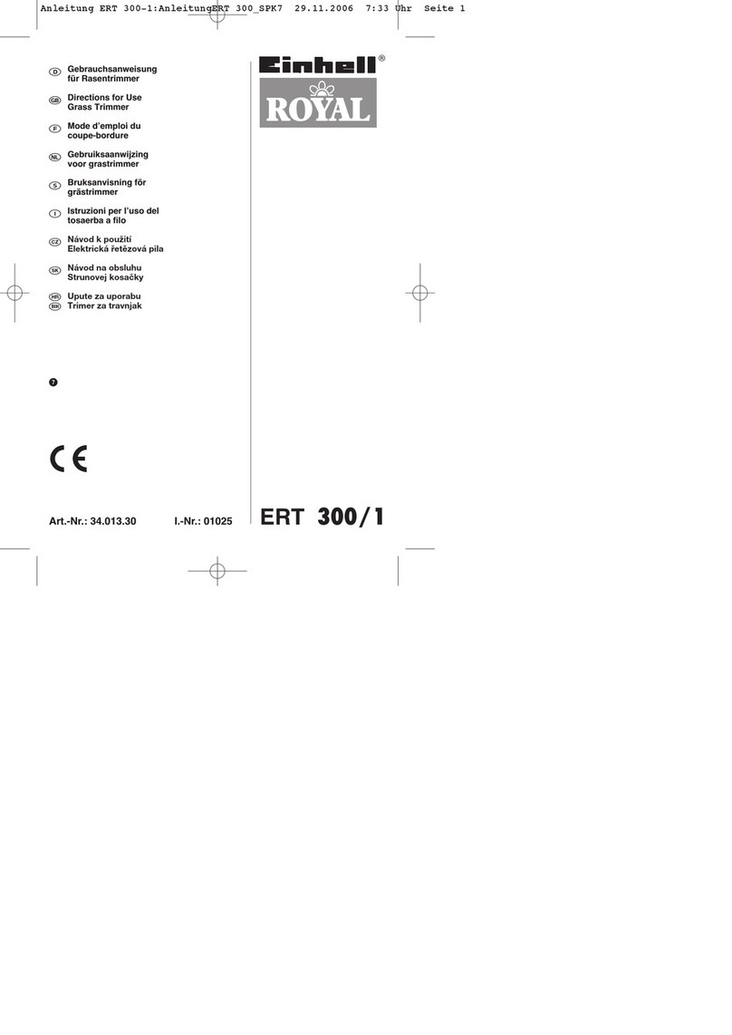 EINHELL Royal ERT 300/1 Manual