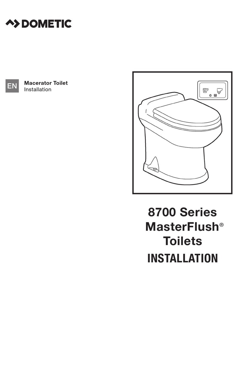 Dometic MasterFlush 8740 Installation
