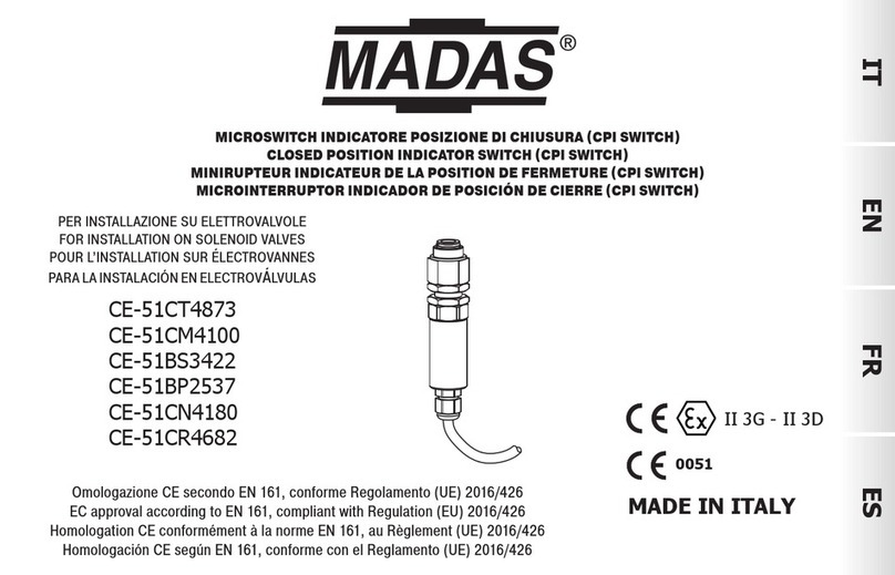 Madas CE-51CT4873 manual