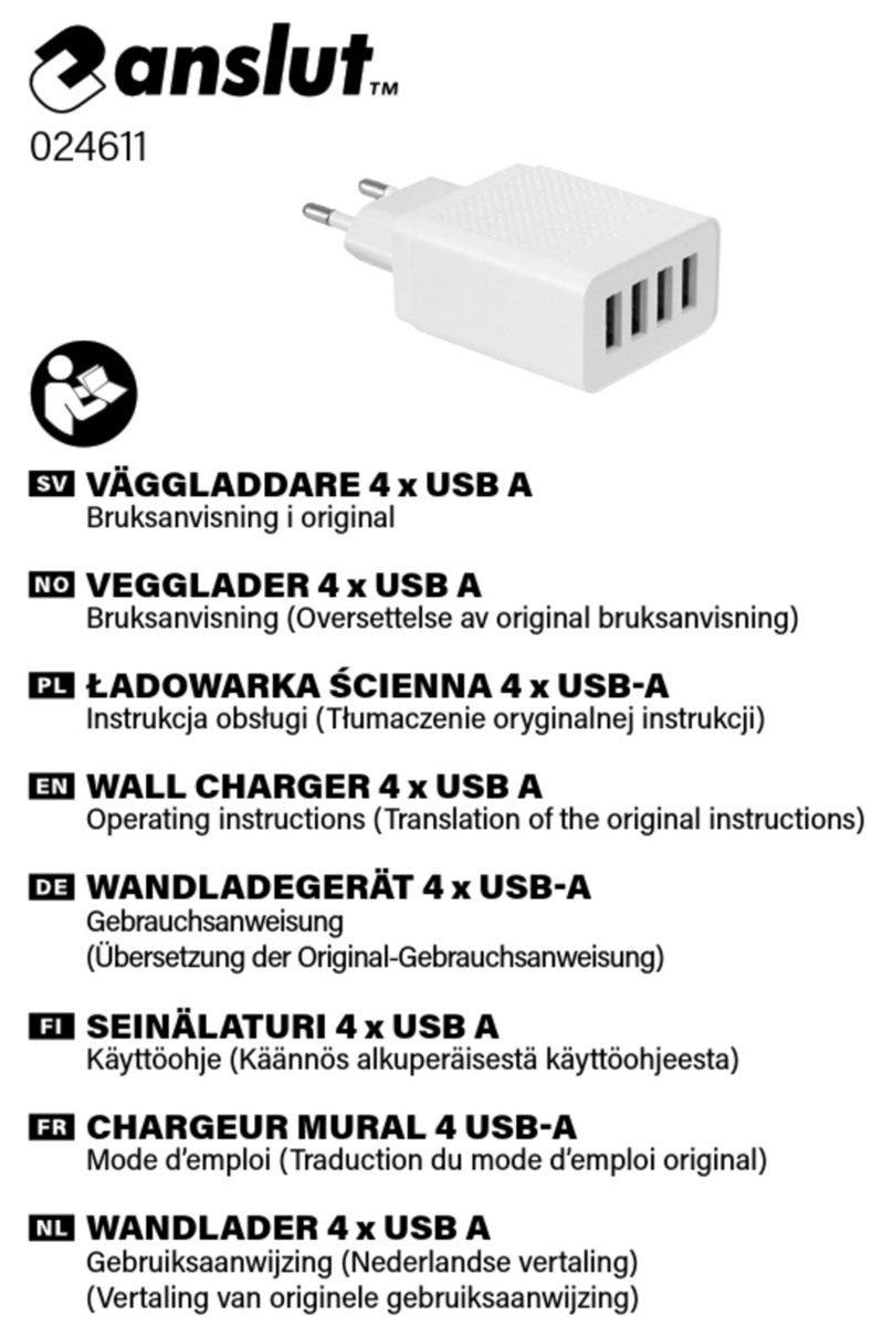 Anslut 024611 User manual