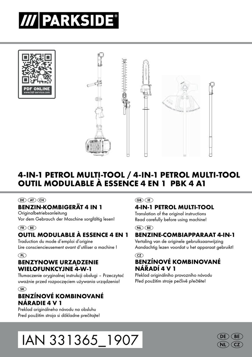 Parkside 331365 1907 Translation of the original instructions