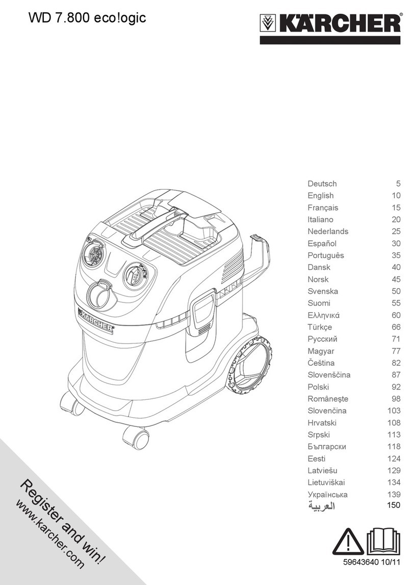Kärcher WD 7.800 ecologic User manual