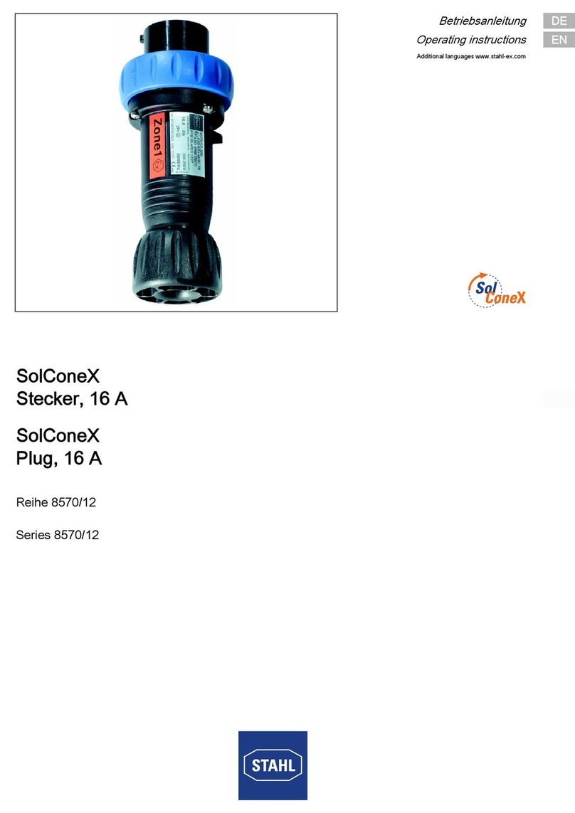 Stahl 8570/12 operating instructions