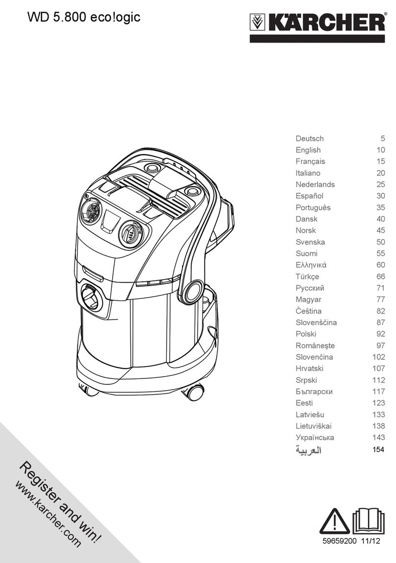 Kärcher WD 5.800 ecologic User manual