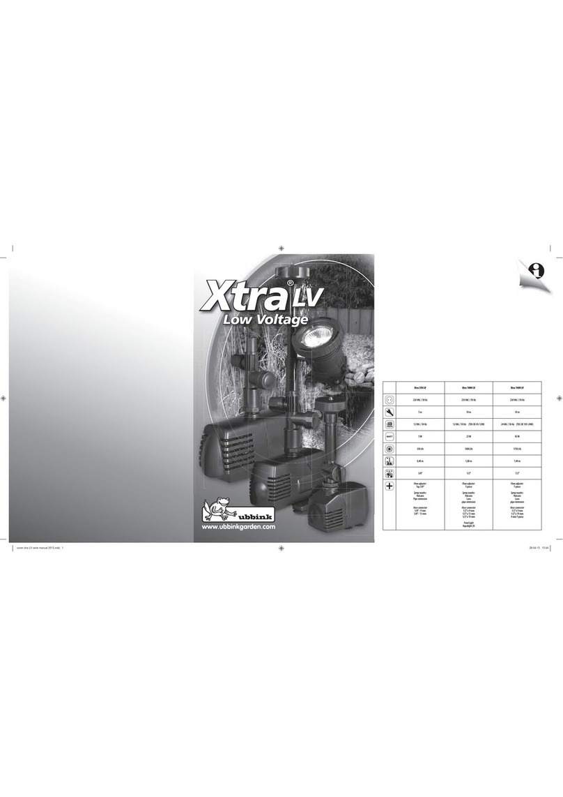 ubbink Xtra 350 LV manual