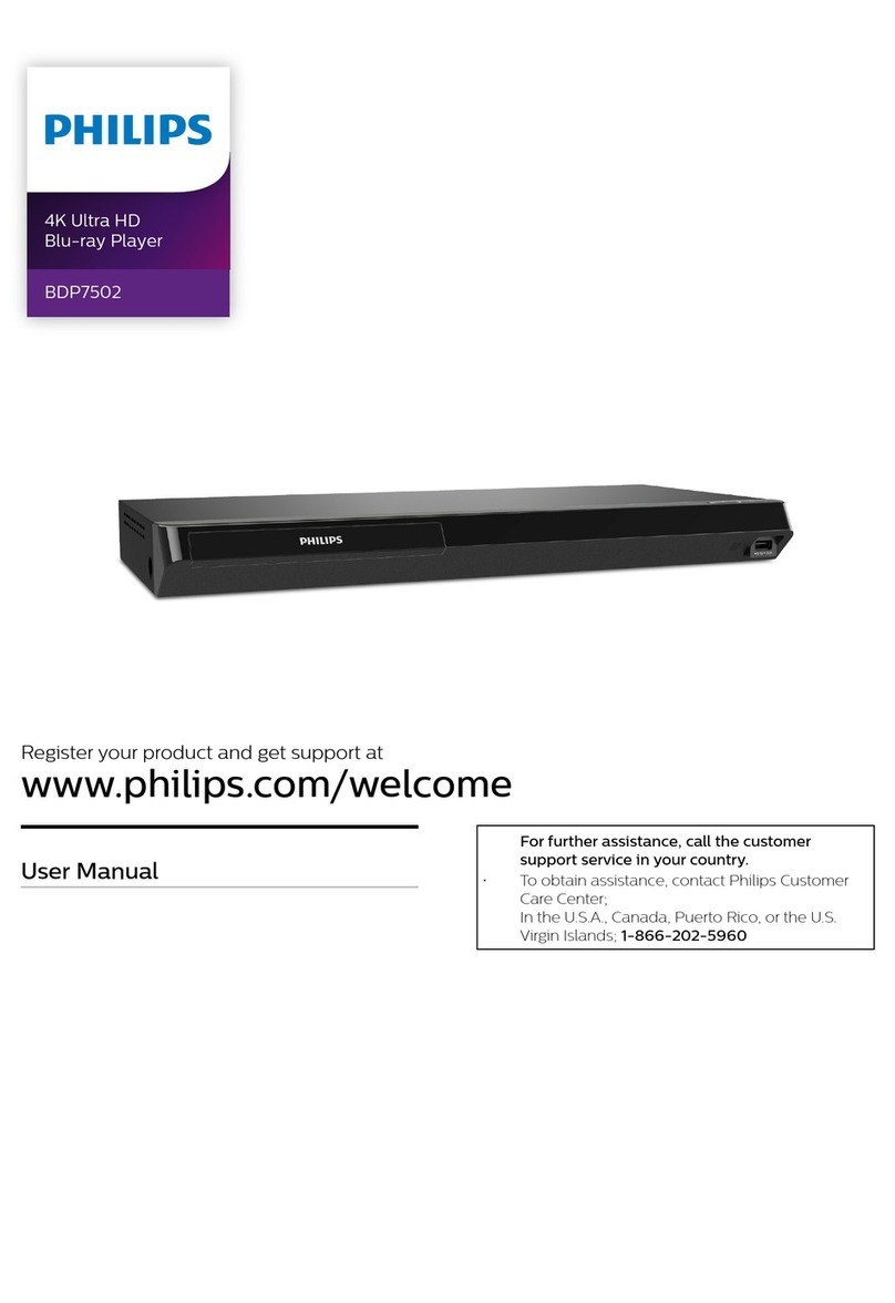 Philips BDP7502 User manual