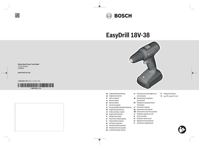 Bosch EasyDrill 18V-38 instructions