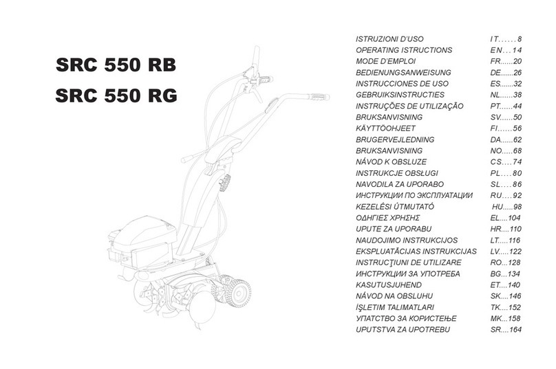Stiga SRC 550 RG User manual