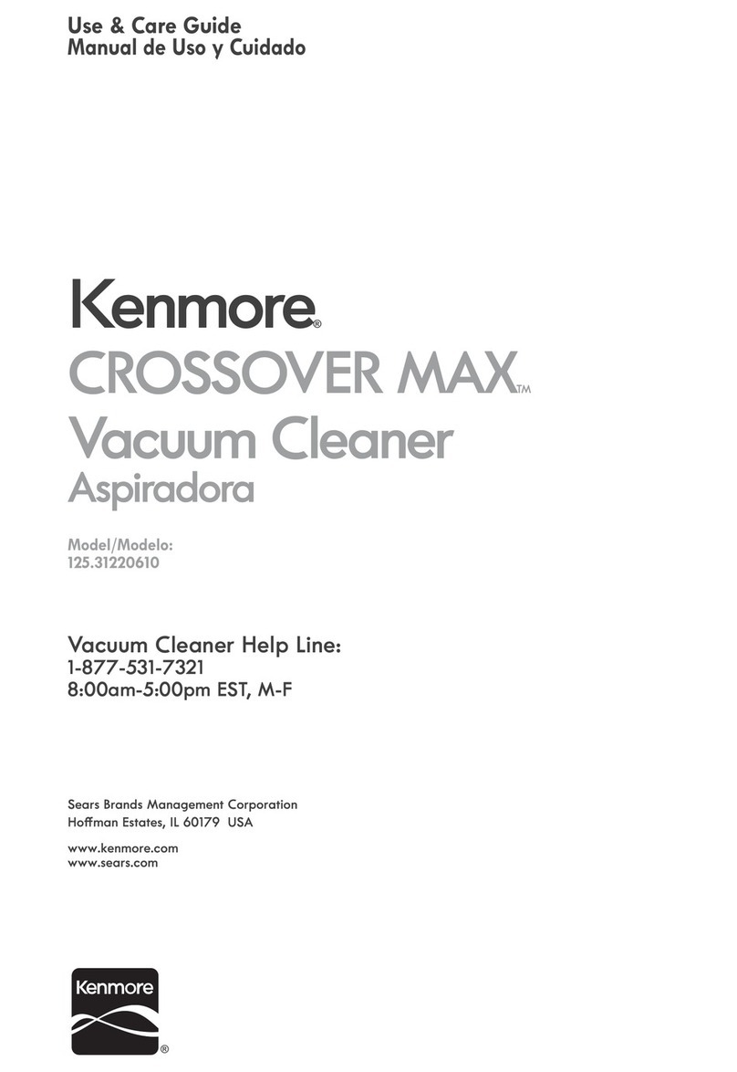 Kenmore CROSSOVER MAX User manual