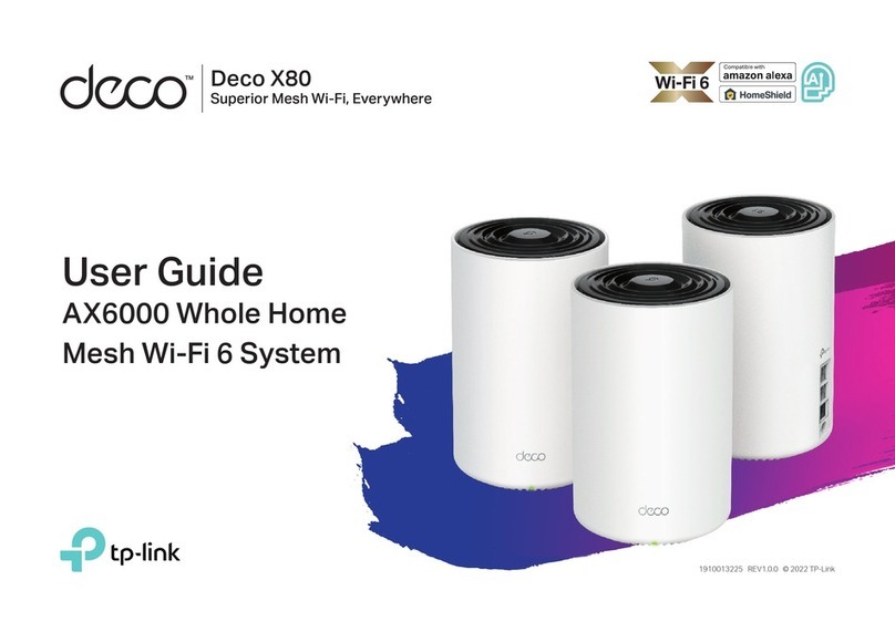 TP-Link Deco X80 User manual