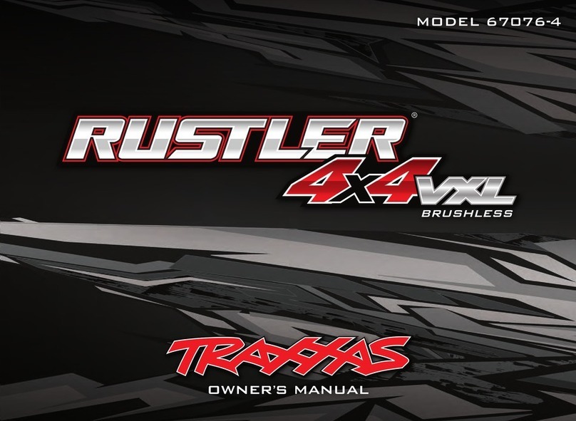 Traxxas RUSTLER 4x4 VXL BRUSHLESS User manual