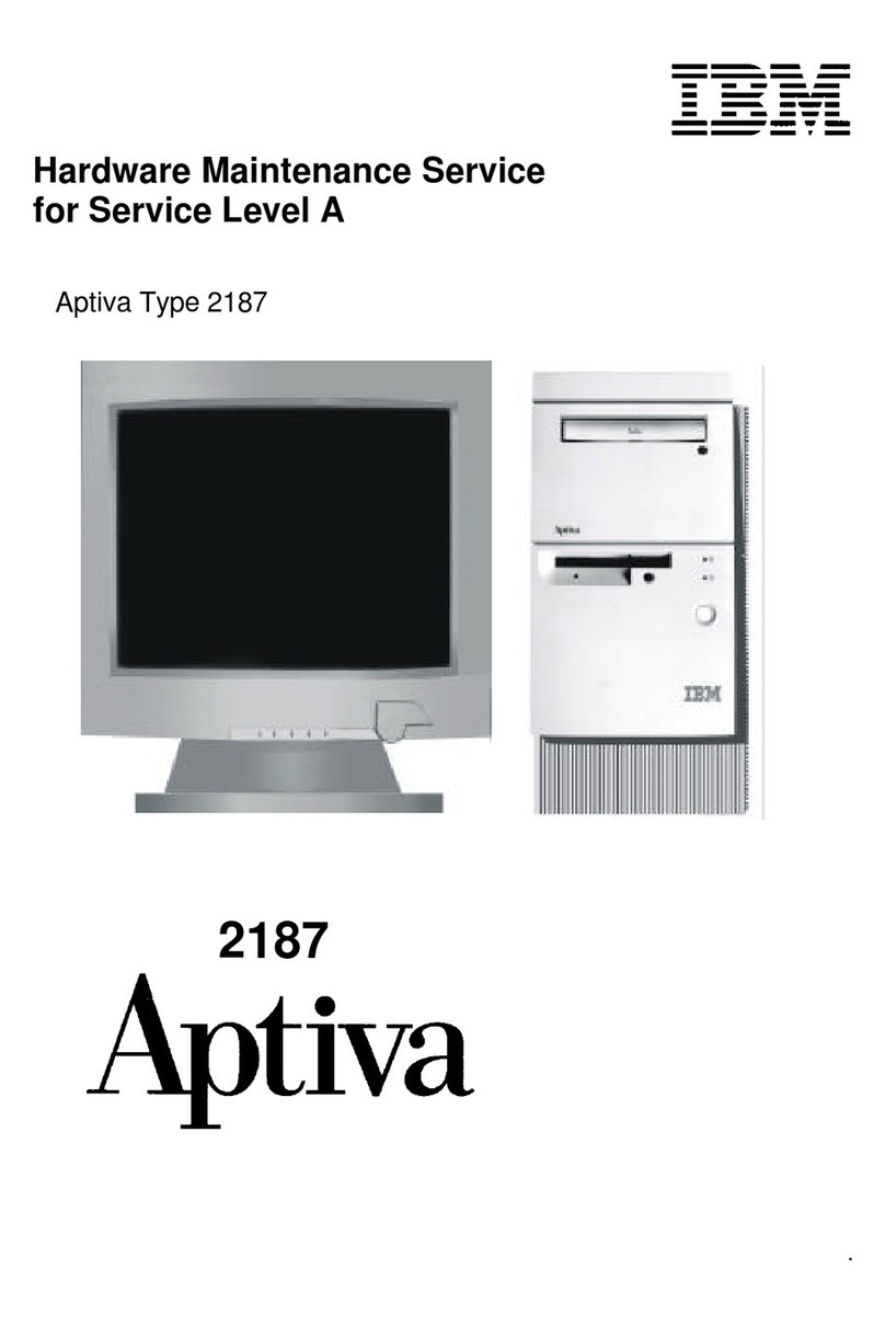 IBM Aptiva 2187 User manual IBM Aptiva 2187 User manual