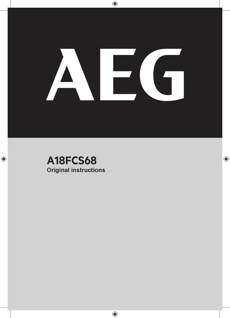 AEG A18FCS68 User manual