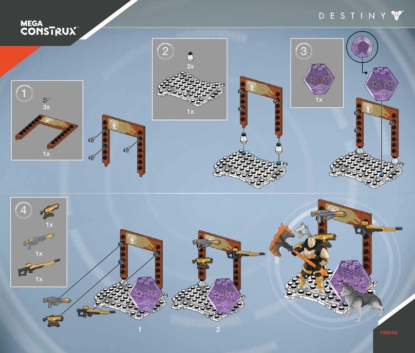 Mega Construx Destiny Lord Saladin Arsenal FMK06 Assembly instructions Mega Construx Destiny Lord Saladin Arsenal FMK06 Assembly instructions