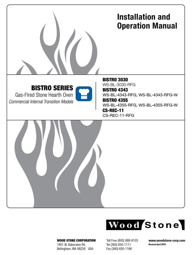 Wood Stone CS-REC-11 User manual