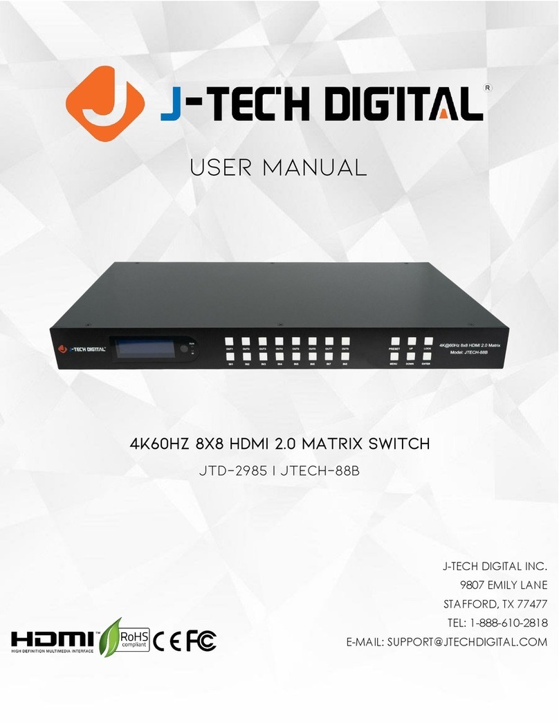 J-Tech Digital JTD-2985 User manual