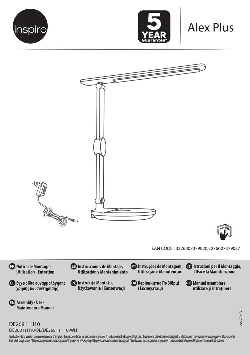 Inspire Alex Plus Maintenance manual