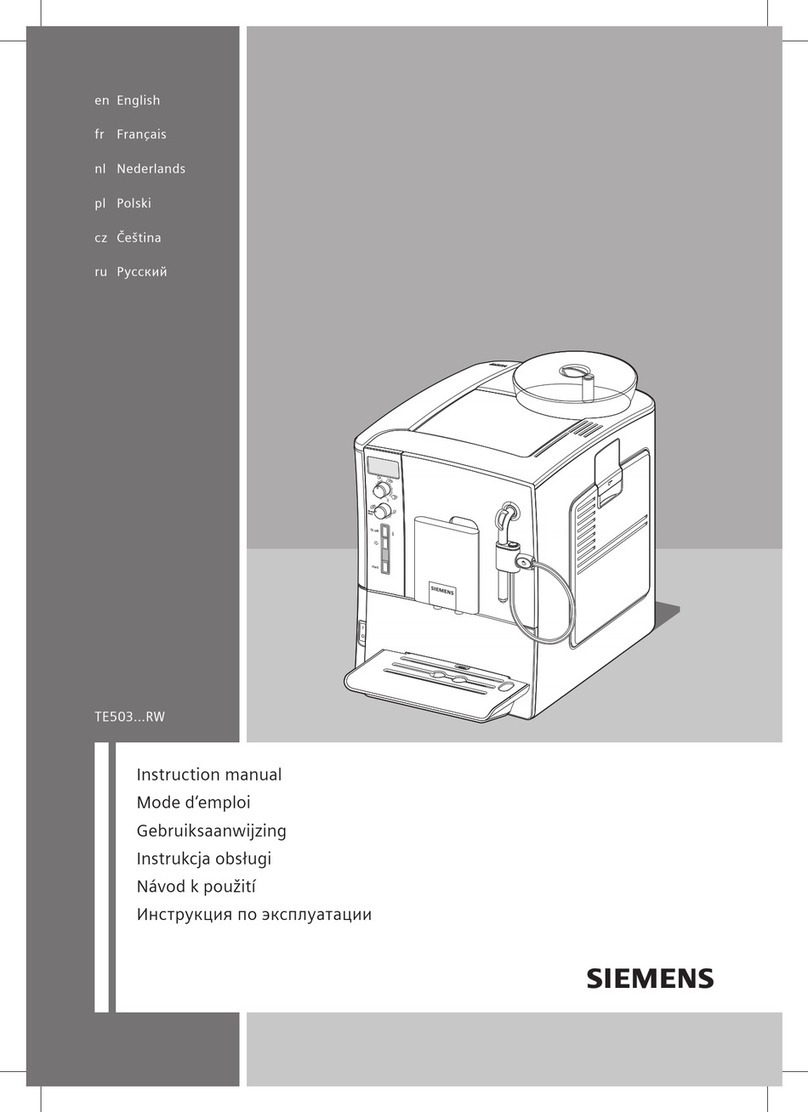 Siemens TE503 RW Series User manual