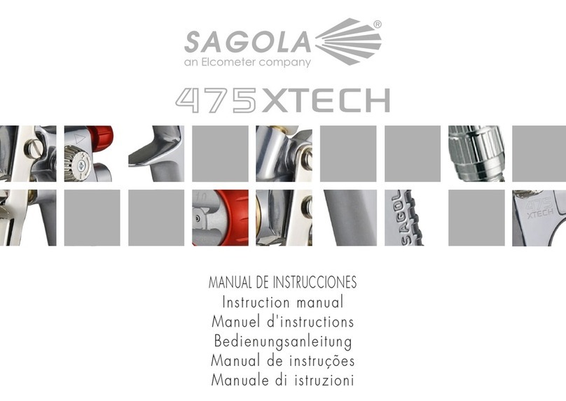 Elcometer SAGOLA 475 XTECH instruction manual