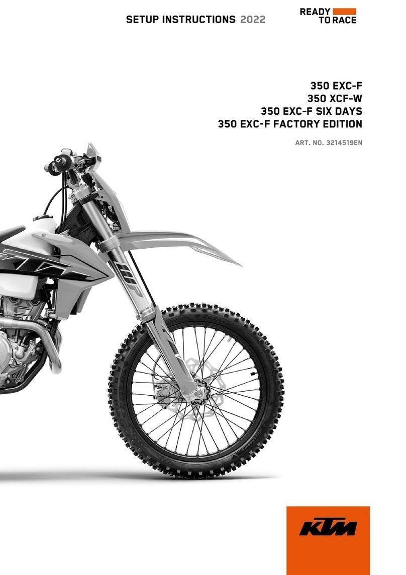 KTM 350 EXC-F 2022 Manual