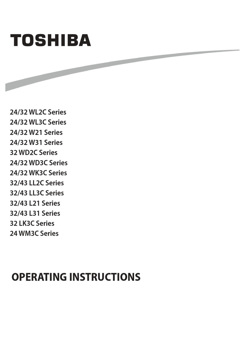 Toshiba 32 WL2C Series User manual