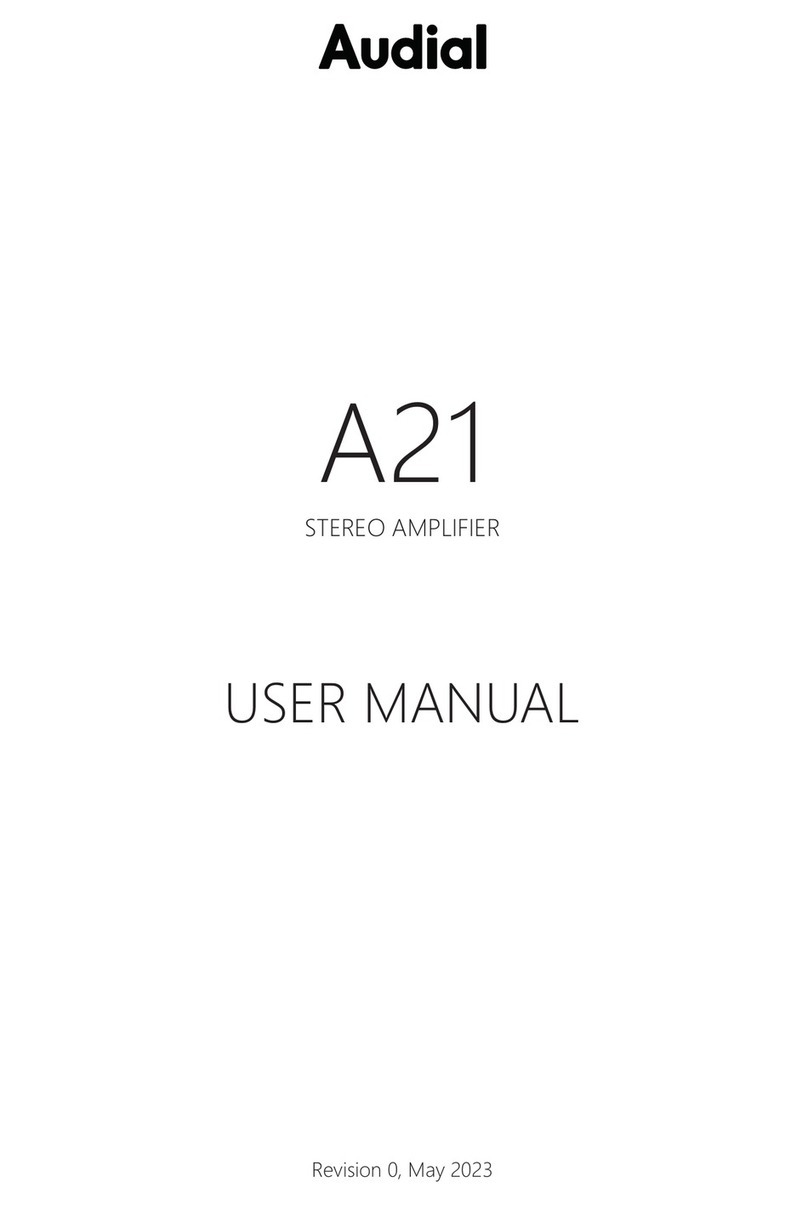 Audial A21 User manual