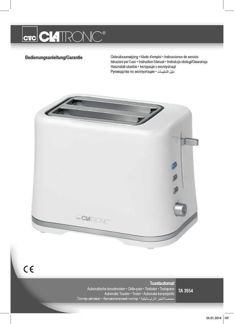 CTC Union CLATRONIC TA 3554 instruction manual