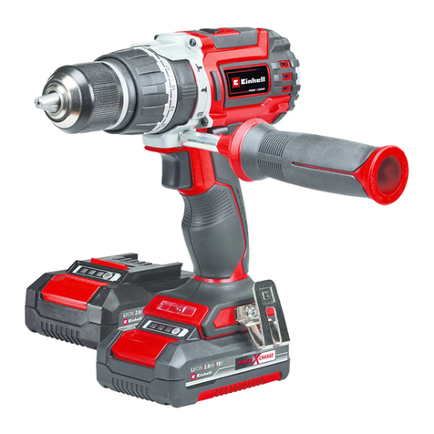 EINHELL TP-CD 18/60 Li BL User manual