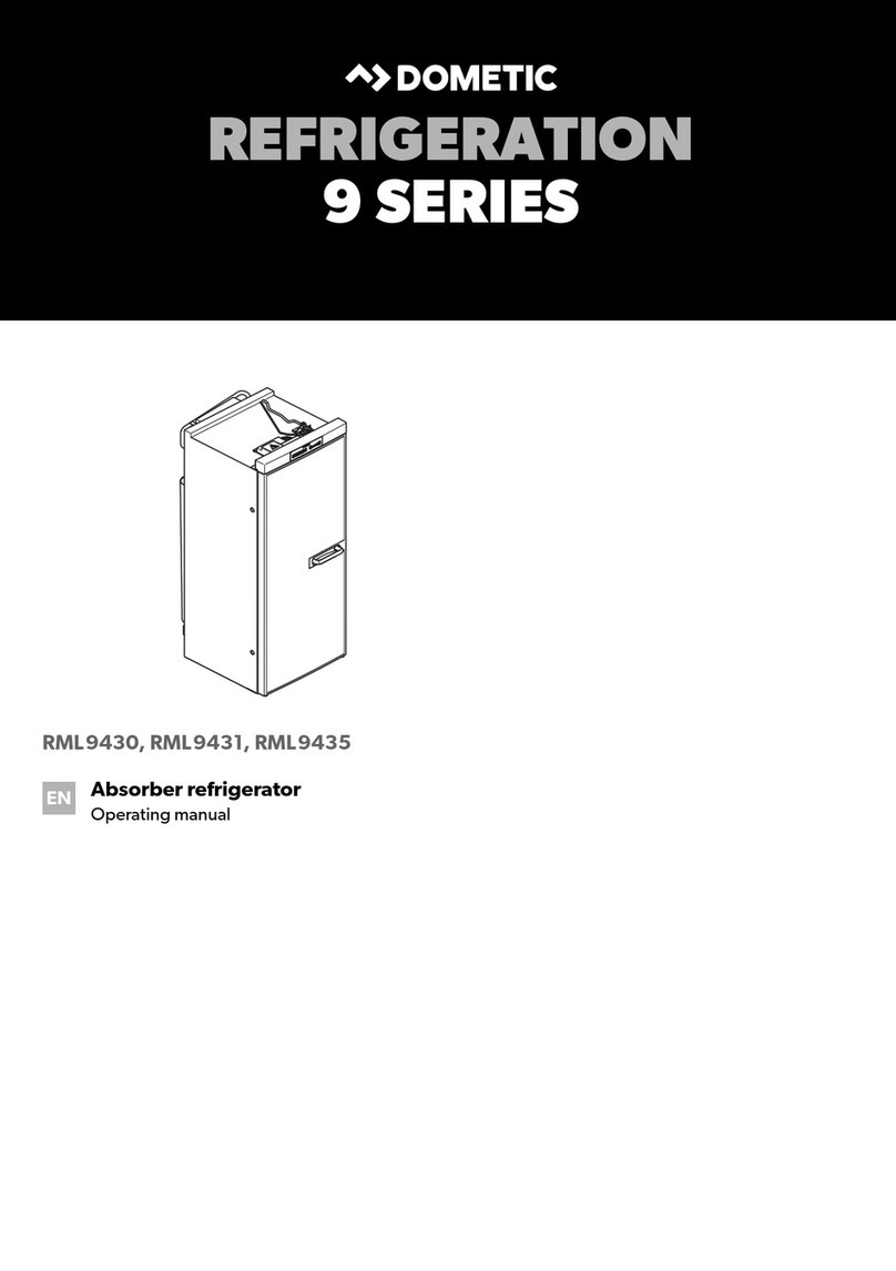 Dometic 9 SERIES operating manual