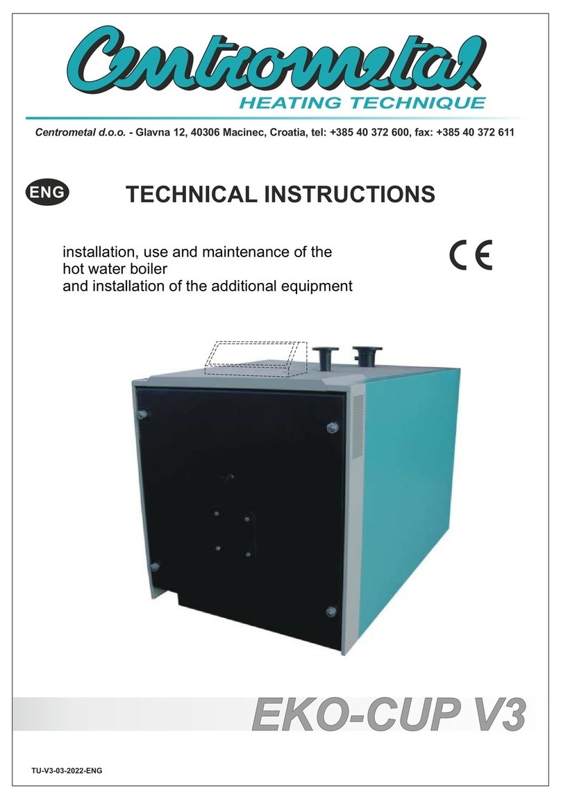 Centrometal EKO-CUP V3 Technical instructions
