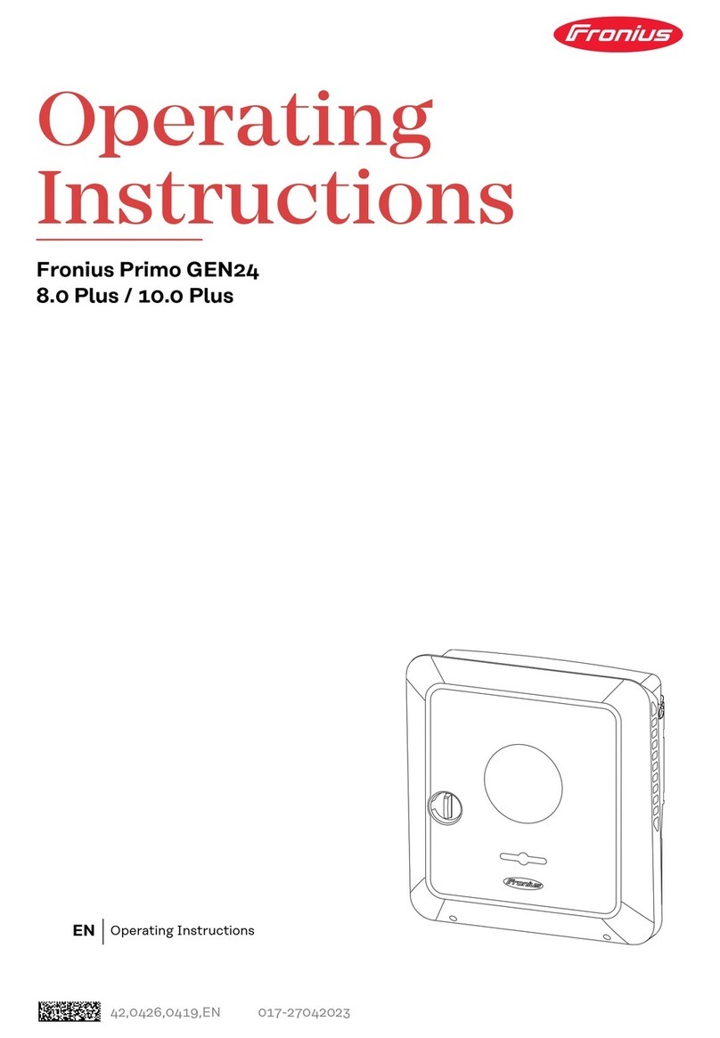 FRONIUS Primo GEN24 8.0 Plus operating instructions FRONIUS Primo GEN24 8.0 Plus operating instructions