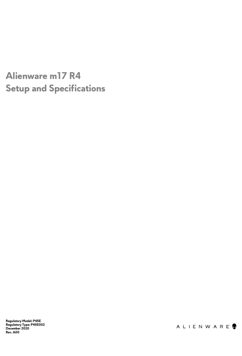 Dell Alienware m17 R4 Setup and specifications