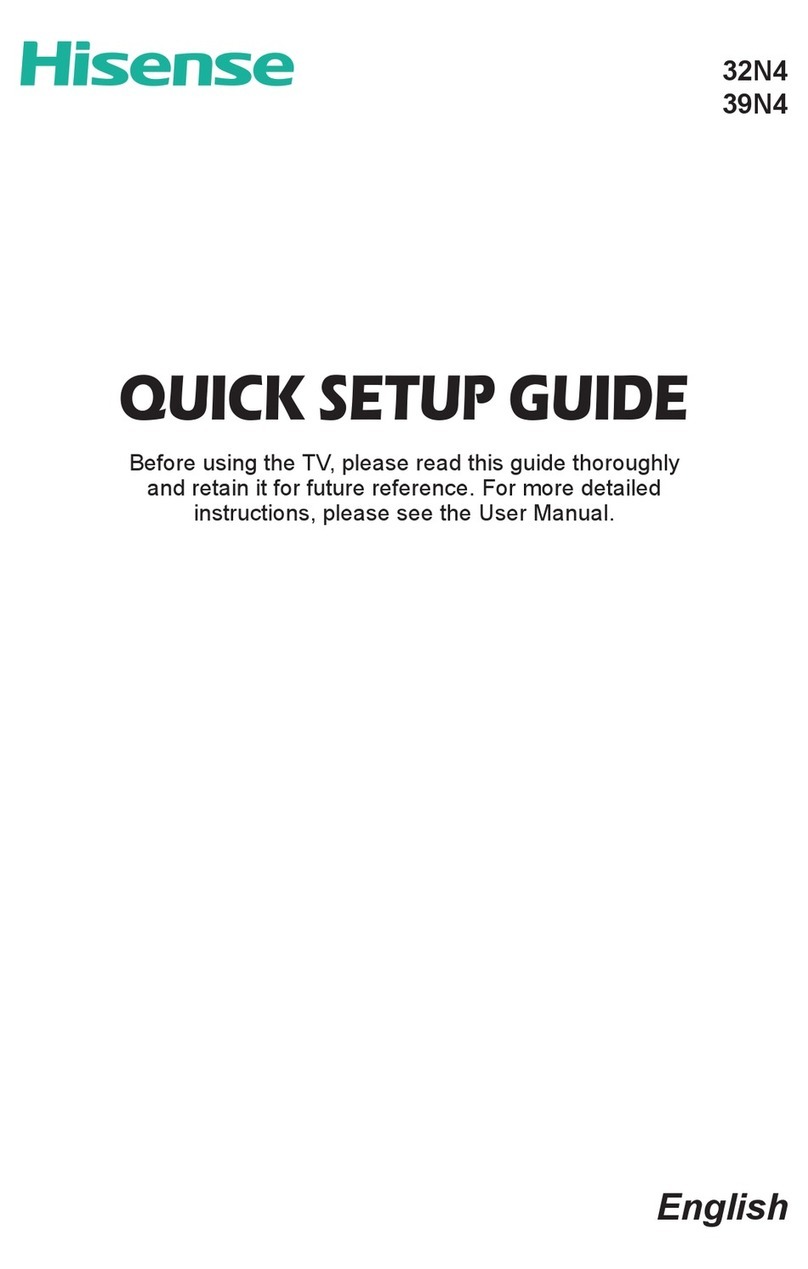Hisense 32N4 User manual