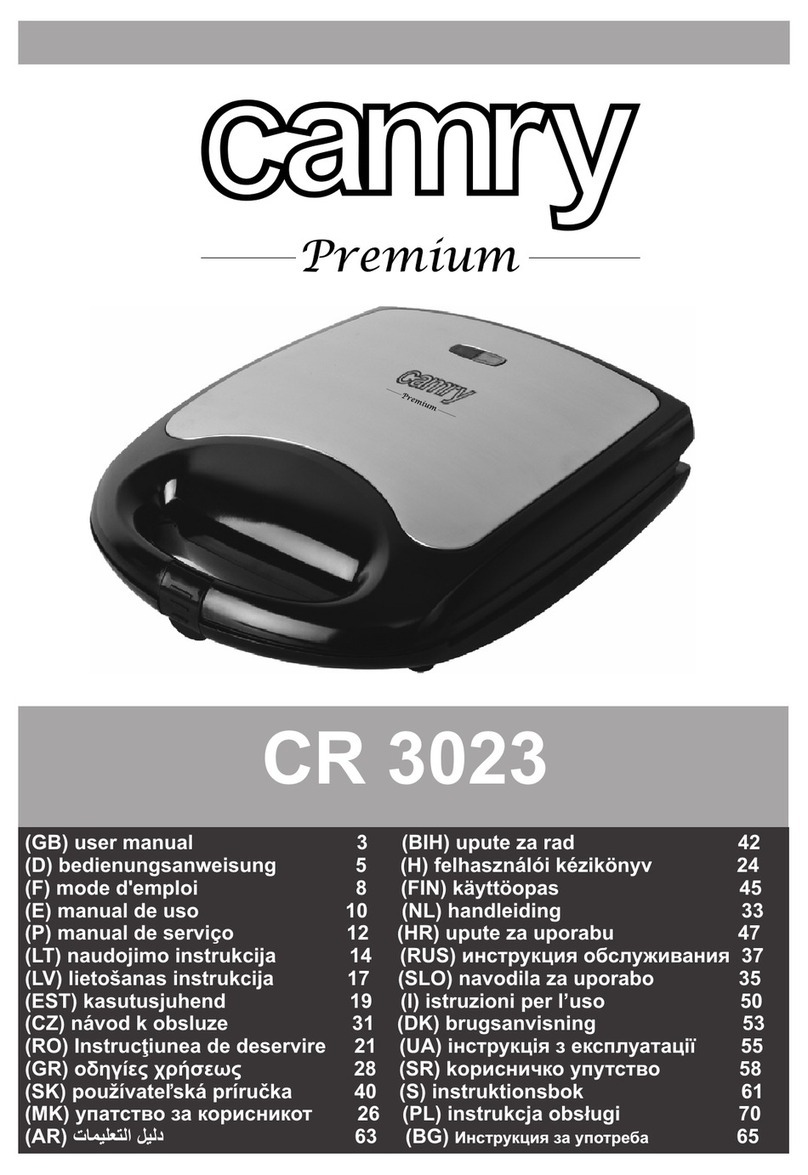 camry CR 3023 user manual