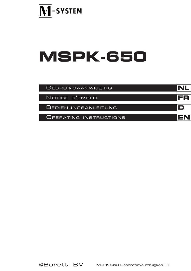 M-system MSPK-650 User manual M-system MSPK-650 User manual