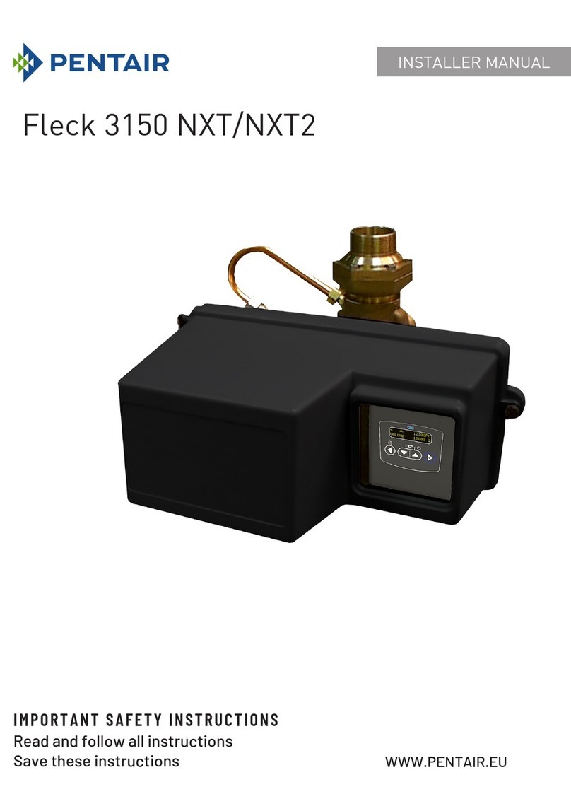 Pentair FLECK 3150 NXT User guide
