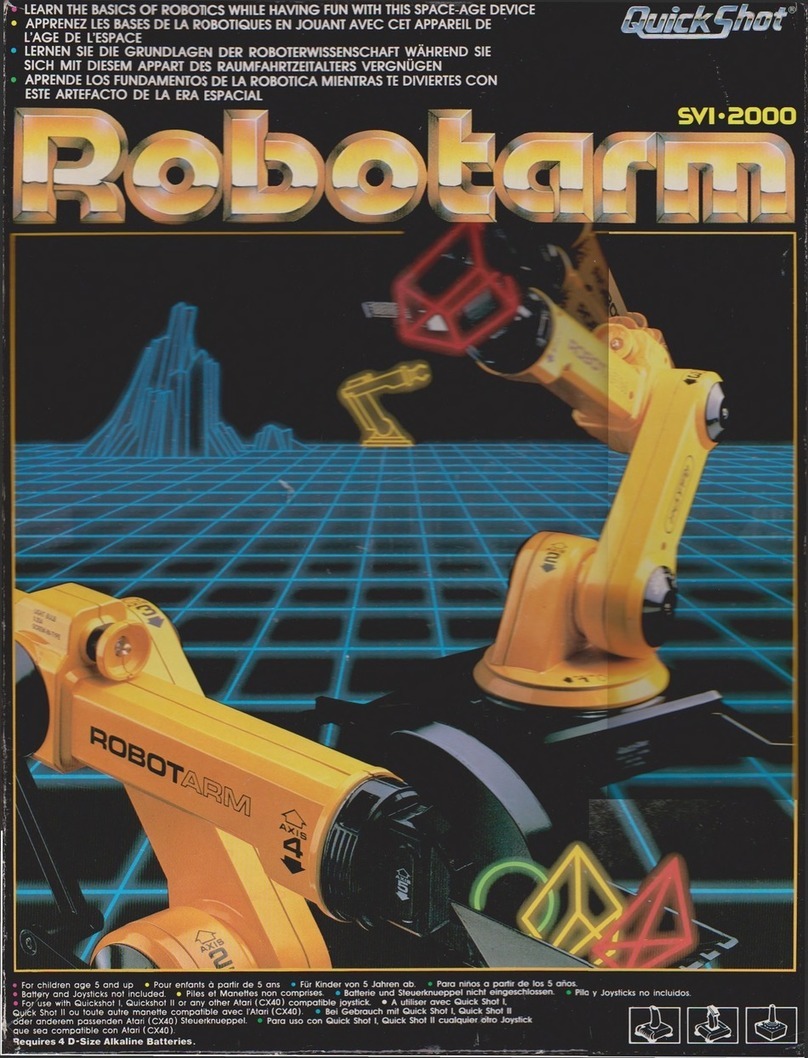 QuickShot Robotarm SVI-2000 quick start guide