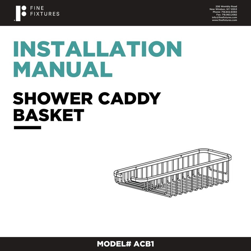 fine fixtures ACB1 installation manual