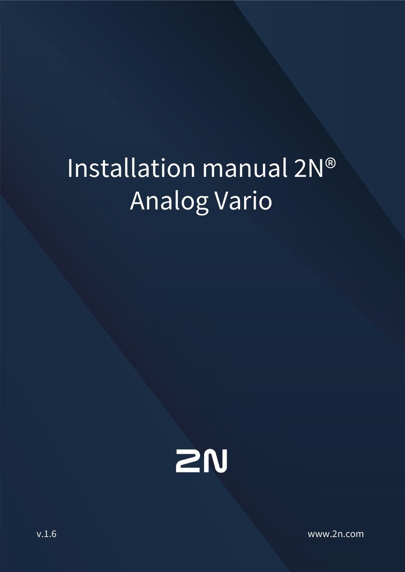 2N Analog Vario User manual