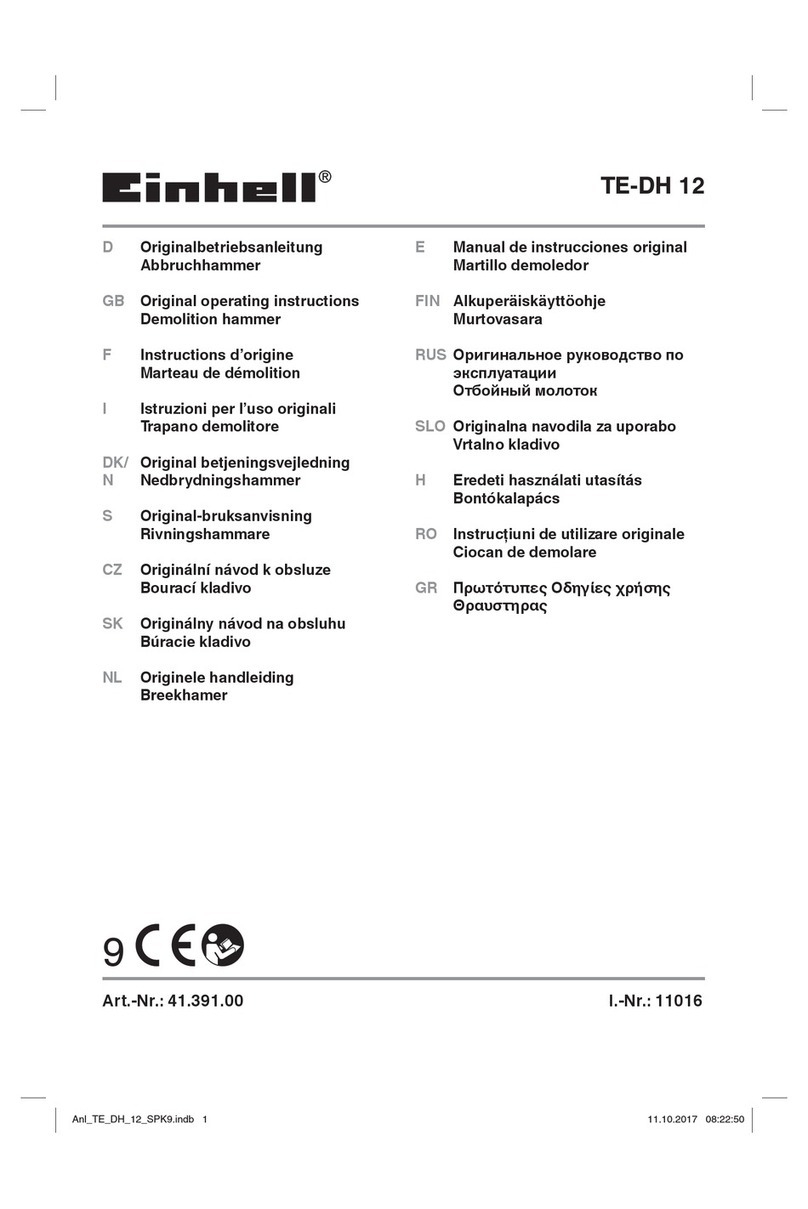 EINHELL 41.391.00 User manual