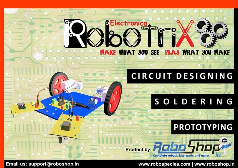 RoboSpecies RobotriX Electronica instructions