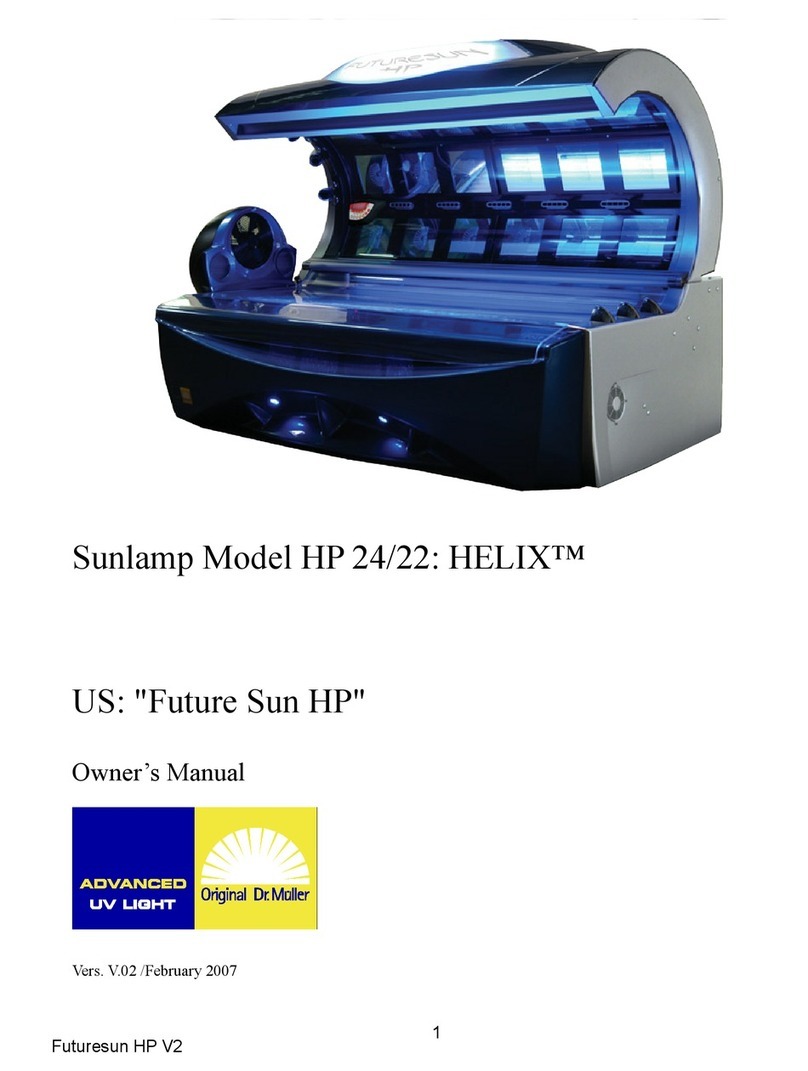 ADVANCED UV LIGHT Future Sun HP owner's manual
