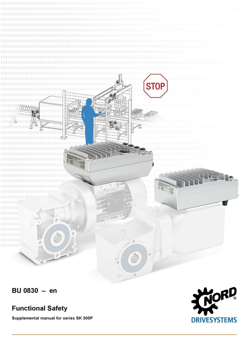 Nord Drivesystems BU 0830 Instructions for use