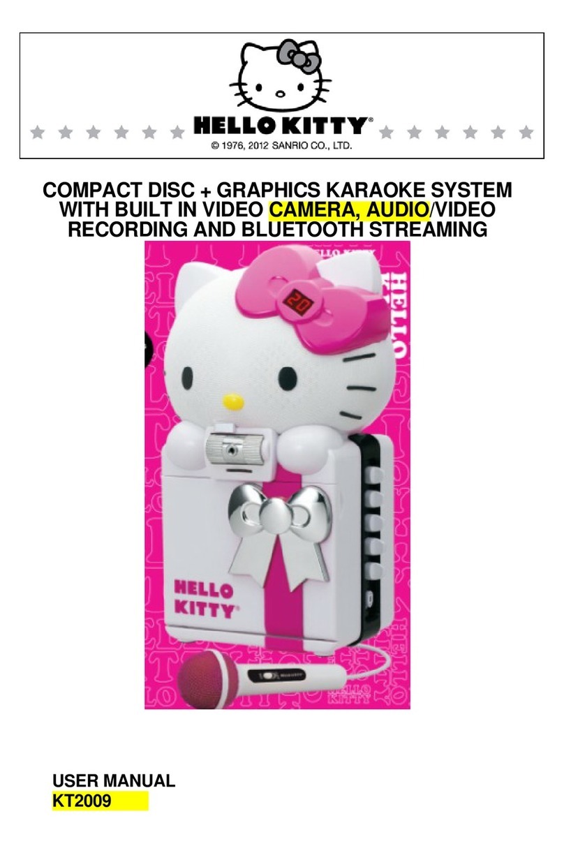 Spectra Hello Kitty KT2009 user manual