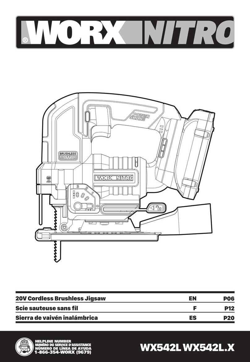 Worx Nitro WX542L.X User manual