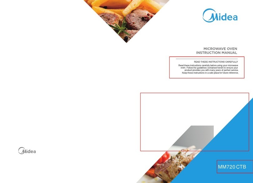 Midea MM720CTB User manual