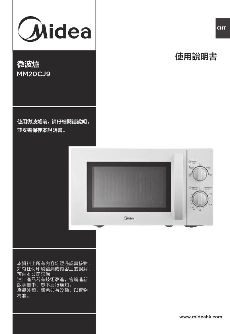 Midea MM20CJ9 User manual